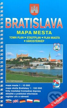 Bratislava 1:10 000 (Autorský kolektív). VKÚ Harmanec, 2007 Bratislava 1:10 000 (Autorský kolektív). VKÚ Harmanec, 2007