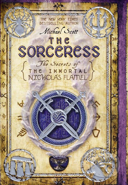 Kniha: The Sorceress (Michael Scott). Random House, 2009 Kniha: The Sorceress (Michael Scott). Random House, 2009