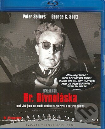 Film: Dr. Divnoláska (Stanley Kubrick) (Blu-ray). Bonton Film, 1964 Film: Dr. Divnoláska (Stanley Kubrick) (Blu-ray). Bonton Film, 1964