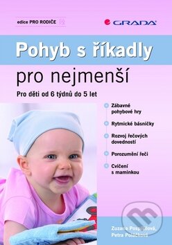 Kniha: Pohyb s říkadly pro nejmenší (Petra Poláčková a Zuzana Pospíšilová). Grada, 2009 Kniha: Pohyb s říkadly pro nejmenší (Petra Poláčková a Zuzana Pospíšilová). Grada, 2009