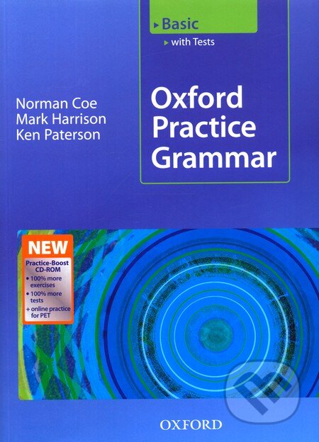 Kniha: Oxford Practice Grammar: Basic with Key + CD-ROM (Oxford University Press). Oxford University Press, 2008 Kniha: Oxford Practice Grammar: Basic with Key + CD-ROM (Oxford University Press). Oxford University Press, 2008