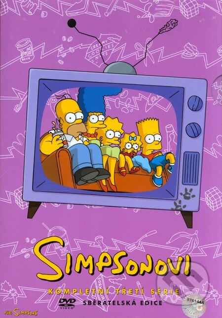 Film: Simpsonovci - 3. séria (seriál) (Brad Bird, Chuck Sheetz a Pete Michels) (DVD). Bonton Film Film: Simpsonovci - 3. séria (seriál) (Brad Bird, Chuck Sheetz a Pete Michels) (DVD). Bonton Film