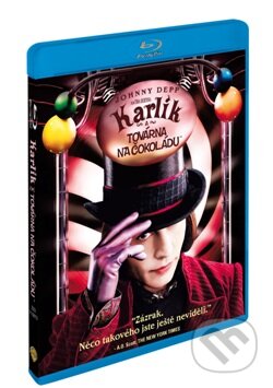 Film: Charlie a továreň na čokoládu (Tim Burton) (Blu-ray). Magicbox, 2005 Film: Charlie a továreň na čokoládu (Tim Burton) (Blu-ray). Magicbox, 2005