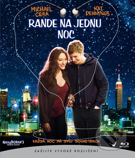 Film: Nick a Norah - Rande na jednu noc (Peter Sollett) (Blu-ray). Bonton Film, 2008 Film: Nick a Norah - Rande na jednu noc (Peter Sollett) (Blu-ray). Bonton Film, 2008