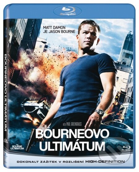 Film: Bournovo ultimátum (Paul Greengrass) (Blu-ray). Bonton Film, 2007 Film: Bournovo ultimátum (Paul Greengrass) (Blu-ray). Bonton Film, 2007