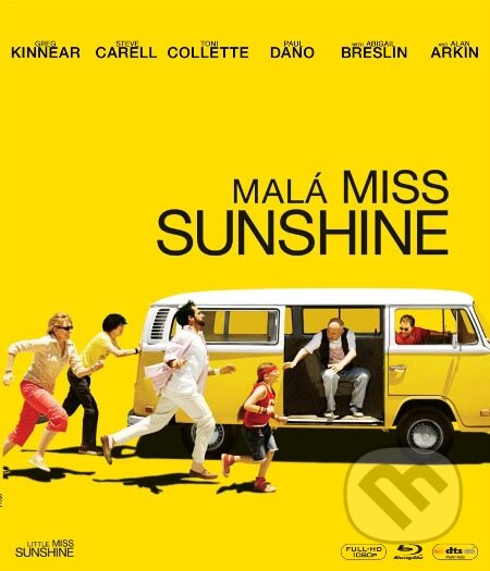 Film: Malá Miss Sunshine (Jonathan Dayton a Valerie Faris) (Blu-ray). Bonton Film, 2007 Film: Malá Miss Sunshine (Jonathan Dayton a Valerie Faris) (Blu-ray). Bonton Film, 2007