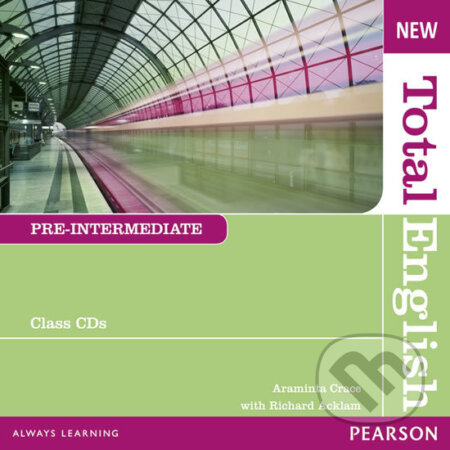 Audiokniha: New Total English - Pre-Intermediate (Pearson). Pearson, 2011 Audiokniha: New Total English - Pre-Intermediate (Pearson). Pearson, 2011