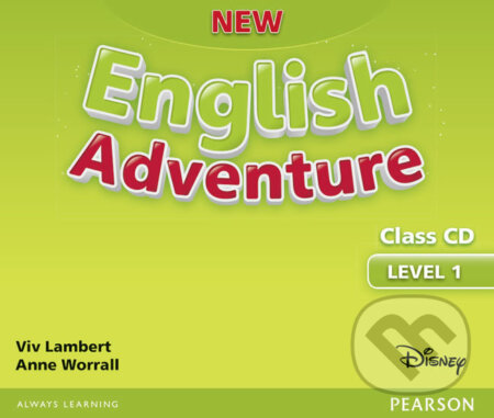 Audiokniha: New English Adventure 1 - Class CD (Anne Worral a Viv Lambert). Pearson, 2015 Audiokniha: New English Adventure 1 - Class CD (Anne Worral a Viv Lambert). Pearson, 2015