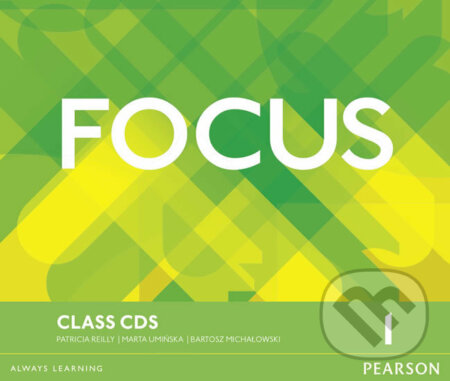 Audiokniha: Focus 1 - Class CDs (Marta Uminska). Pearson, 2016 Audiokniha: Focus 1 - Class CDs (Marta Uminska). Pearson, 2016