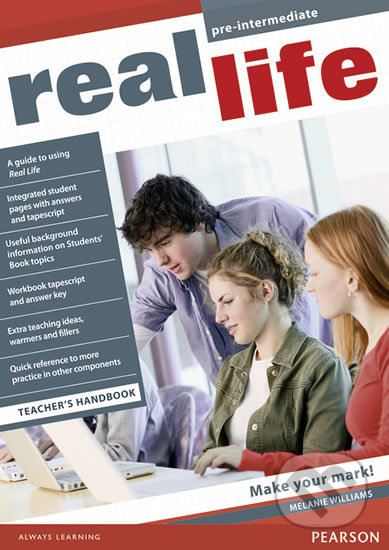 Kniha: Real Life Global - Pre-Intermediate Teacher´s Handbook (Melanie Williams). Pearson, 2010 Kniha: Real Life Global - Pre-Intermediate Teacher´s Handbook (Melanie Williams). Pearson, 2010