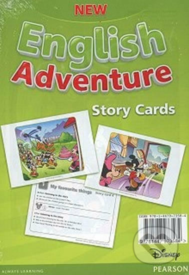 Kniha: New English Adventure 1 - Storycards (Anne Worrall). Pearson, 2015 Kniha: New English Adventure 1 - Storycards (Anne Worrall). Pearson, 2015
