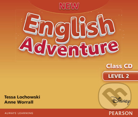 Audiokniha: New English Adventure 2 - Class CD (Anne Worral a Tessa Lochowski). Pearson, 2015 Audiokniha: New English Adventure 2 - Class CD (Anne Worral a Tessa Lochowski). Pearson, 2015