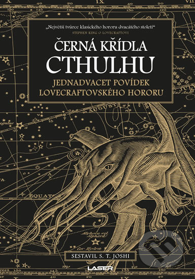 Černá křídla Cthulhu 1 - S.T. Joshi, Laser books, 2019