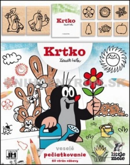 Kniha: Veselé pečiatkovanie/ Krtko (Zdeněk Miler). Jiri Models SK Kniha: Veselé pečiatkovanie/ Krtko (Zdeněk Miler). Jiri Models SK