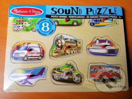 Puzzle: Zvukové puzzle - Vozidlá (Melissa and Doug). Melissa and Doug, 2019 Puzzle: Zvukové puzzle - Vozidlá (Melissa and Doug). Melissa and Doug, 2019