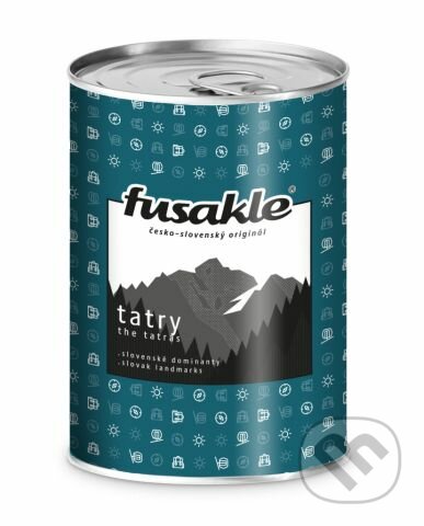 Darčekové balenie Konzerva Tatry (Fusakle.sk). Fusakle.sk, 2019 Darčekové balenie Konzerva Tatry (Fusakle.sk). Fusakle.sk, 2019
