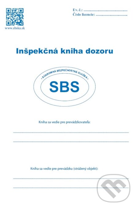 Inšpekčná kniha dozoru (Tatrapol). Tatrapol, 2017 Inšpekčná kniha dozoru (Tatrapol). Tatrapol, 2017