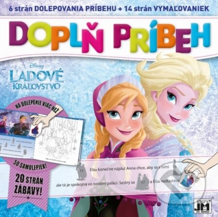 Kniha: Doplň príbeh - Ľadové kráľovstvo (Jiří Models). Jiří Models, 2019 Kniha: Doplň príbeh - Ľadové kráľovstvo (Jiří Models). Jiří Models, 2019