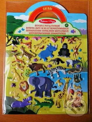 Spoločenská hra: Opätovne použiteľné nálepky - Safari (Melissa and Doug). Melissa and Doug, 2019 Spoločenská hra: Opätovne použiteľné nálepky - Safari (Melissa and Doug). Melissa and Doug, 2019
