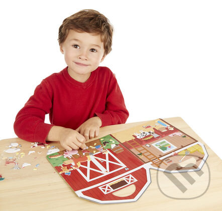 Spoločenská hra: Opätovne použiteľné nálepky - Farma (Melissa and Doug). Melissa and Doug, 2019 Spoločenská hra: Opätovne použiteľné nálepky - Farma (Melissa and Doug). Melissa and Doug, 2019