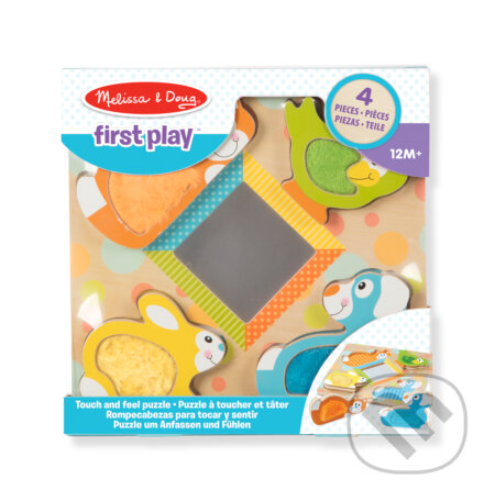 Spoločenská hra: Dotkni sa a pocíť - zrkadlová skladačka (Melissa and Doug). Melissa and Doug, 2019 Spoločenská hra: Dotkni sa a pocíť - zrkadlová skladačka (Melissa and Doug). Melissa and Doug, 2019