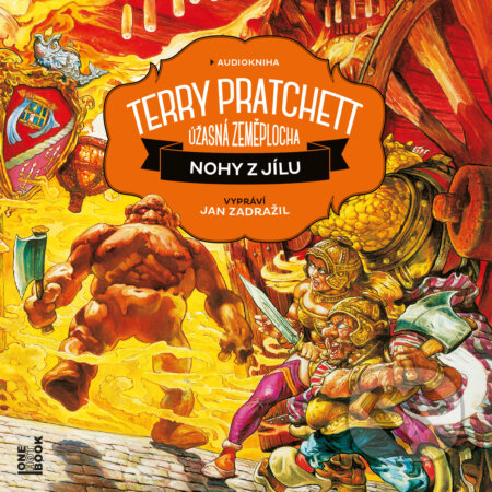 Audiokniha: Nohy z jílu (Terry Pratchett). OneHotBook, 2019 Audiokniha: Nohy z jílu (Terry Pratchett). OneHotBook, 2019
