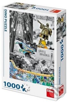 Puzzle: Barcelona koláž (Dino). Dino, 2019 Puzzle: Barcelona koláž (Dino). Dino, 2019
