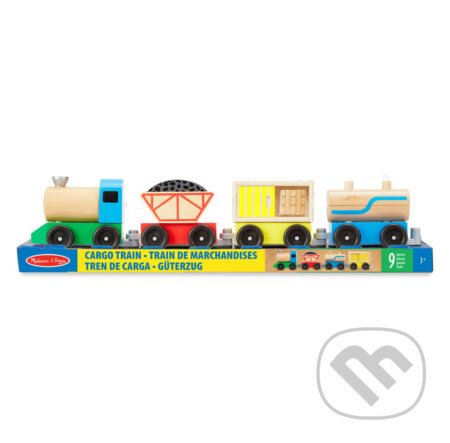 Spoločenská hra: Drevený nákladný vlak (Melissa and Doug). Melissa and Doug, 2019 Spoločenská hra: Drevený nákladný vlak (Melissa and Doug). Melissa and Doug, 2019