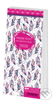 Magnetický kalendář 2020 Feathers, Stil calendars, 2019