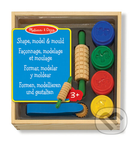 Spoločenská hra: Tvarovateľná a modelovacia hmota (Melissa and Doug). Melissa and Doug, 2019 Spoločenská hra: Tvarovateľná a modelovacia hmota (Melissa and Doug). Melissa and Doug, 2019