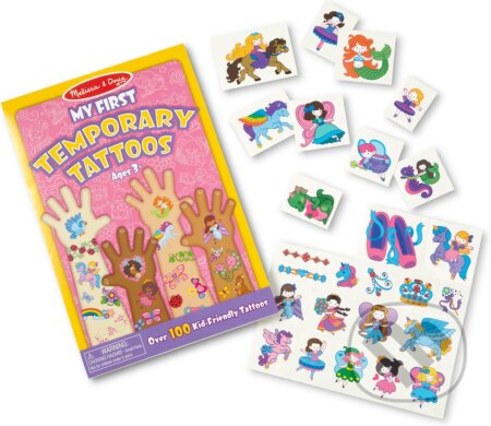 Společenská hra: Moje prvé dočasné tetovanie - Pre dievčatá (Melissa and Doug). Melissa and Doug, 2019 Společenská hra: Moje prvé dočasné tetovanie - Pre dievčatá (Melissa and Doug). Melissa and Doug, 2019