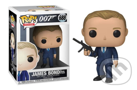 Funko POP Movies: James Bond S2 - Daniel Craig (Quantum of Solace), Magicbox FanStyle, 2020