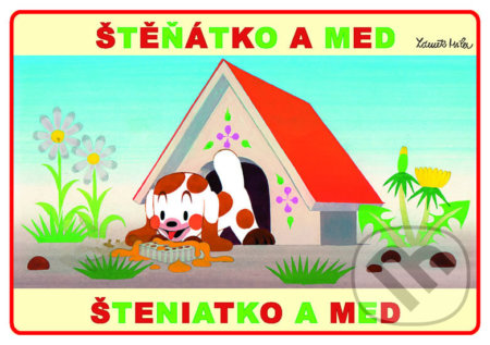 Kniha: Štěňátko a med - omalovánky A5 (Zdeněk Miler). Akim, 2013 Kniha: Štěňátko a med - omalovánky A5 (Zdeněk Miler). Akim, 2013
