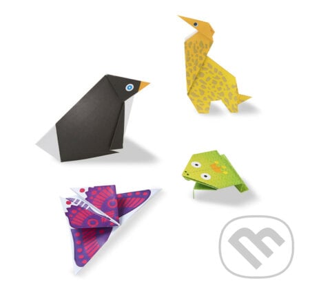 Zvieratká origami - zo série Umenie na cesty, Melissa and Doug, 2019