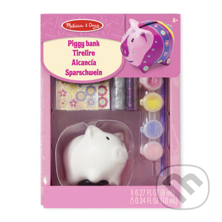 Spoločenská hra: Pokladnička - Prasiatko (Melissa and Doug). Melissa and Doug, 2019 Spoločenská hra: Pokladnička - Prasiatko (Melissa and Doug). Melissa and Doug, 2019