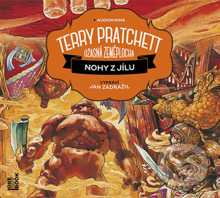Audiokniha: Nohy z jílu (Terry Pratchett). OneHotBook, 2019 Audiokniha: Nohy z jílu (Terry Pratchett). OneHotBook, 2019