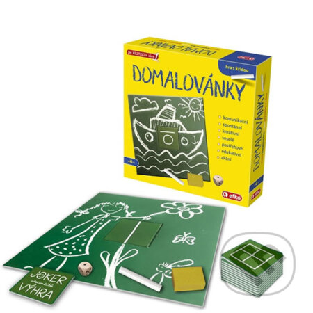 Společenská hra: Domalovánky (EFKO karton s.r.o.). EFKO karton s.r.o., 2019 Společenská hra: Domalovánky (EFKO karton s.r.o.). EFKO karton s.r.o., 2019