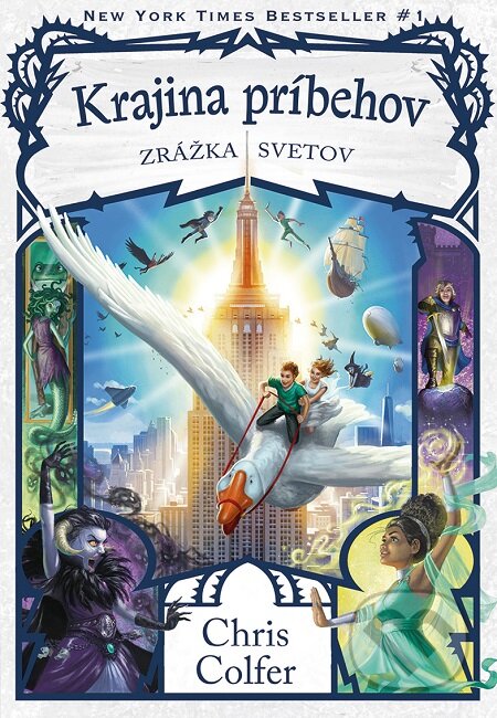 E-kniha: Krajina príbehov: Zrážka svetov (Chris Colfer). Fragment, 2019 E-kniha: Krajina príbehov: Zrážka svetov (Chris Colfer). Fragment, 2019