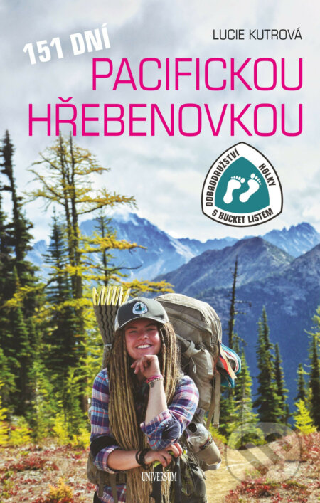 E-kniha: 151 dní Pacifickou hřebenovkou (Lucie Kutrová). X Nakladatelství Universum, 2019 E-kniha: 151 dní Pacifickou hřebenovkou (Lucie Kutrová). X Nakladatelství Universum, 2019