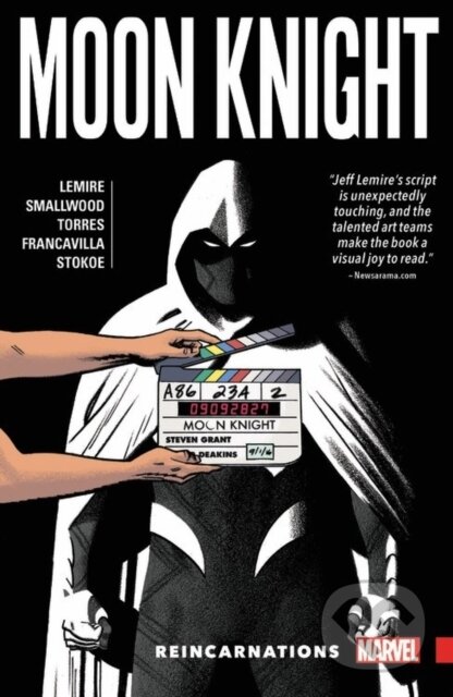 Kniha: Moon Knight Vol. 2: Reincarnations (Doug Moench a Jeff Lemire). Marvel, 2017 Kniha: Moon Knight Vol. 2: Reincarnations (Doug Moench a Jeff Lemire). Marvel, 2017