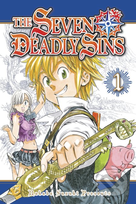 Kniha: The Seven Deadly Sins (Volume 1) (Nakaba Suzuki). Kodansha International, 2014 Kniha: The Seven Deadly Sins (Volume 1) (Nakaba Suzuki). Kodansha International, 2014