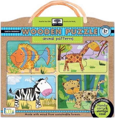 Puzzle: Green Start Animal Pattern Wooden Puzzle (Innovative Kids). Innovative Kids, 2013 Puzzle: Green Start Animal Pattern Wooden Puzzle (Innovative Kids). Innovative Kids, 2013