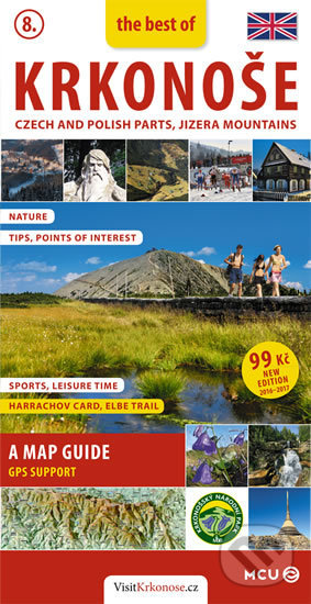 Kniha: Krkonoše, Jizerské hory - kapesní průvodce (Jan Eliášek, Pavel Dvořák a Petr Stupka). MCU, 2017 Kniha: Krkonoše, Jizerské hory - kapesní průvodce (Jan Eliášek, Pavel Dvořák a Petr Stupka). MCU, 2017