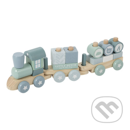 Spoločenská hra: Vláčik blue (Little Dutch). Little Dutch, 2019 Spoločenská hra: Vláčik blue (Little Dutch). Little Dutch, 2019