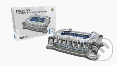 Puzzle: Puzzle 3D Nanostad BASIC: Santiago Bernabeu (Real Madrid) (ADC BF). ADC BF, 2019 Puzzle: Puzzle 3D Nanostad BASIC: Santiago Bernabeu (Real Madrid) (ADC BF). ADC BF, 2019