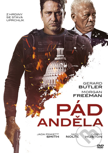 Film: Pád anděla (Ric Roman Waugh) (DVD). Magicbox, 2019 Film: Pád anděla (Ric Roman Waugh) (DVD). Magicbox, 2019