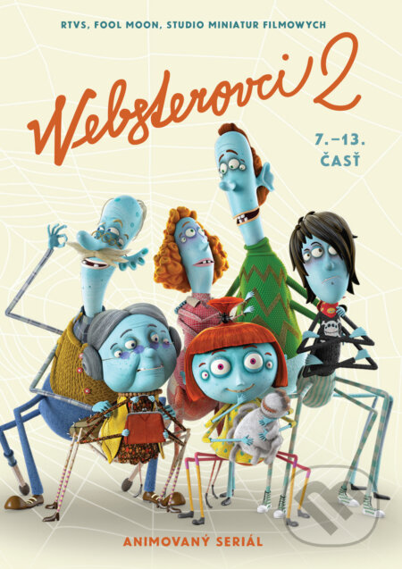 Film: Websterovci 2. Zo života pavúkov (Katarína Kerekesová) (DVD). Magicbox, 2019 Film: Websterovci 2. Zo života pavúkov (Katarína Kerekesová) (DVD). Magicbox, 2019