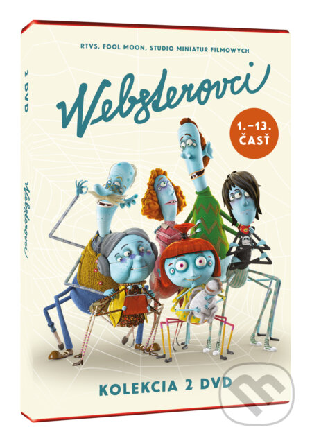 Film: Websterovci kolekcia 1.+ 2. (Katarína Kerekesová) (DVD). Magicbox, 2020 Film: Websterovci kolekcia 1.+ 2. (Katarína Kerekesová) (DVD). Magicbox, 2020