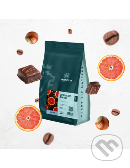 Kávy a čaje: Verticcio OFFICE blend (Verticcio). Verticcio, 2019 Kávy a čaje: Verticcio OFFICE blend (Verticcio). Verticcio, 2019