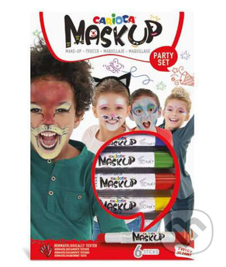 Společenská hra: Mask up Party: sada 6ks (CARIOCA). CARIOCA, 2019 Společenská hra: Mask up Party: sada 6ks (CARIOCA). CARIOCA, 2019